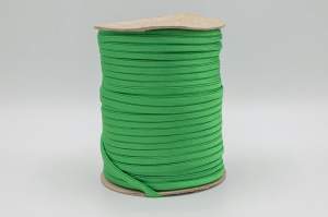 LAMÓWKA ATŁASOWA MAKARON 5 mm  ZIELONY