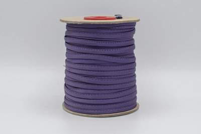 LAMÓWKA ATŁASOWA MAKARON 5 mm  FIOLETOWY