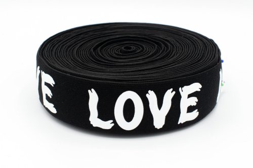 GUMA OZDOBNA 40 mm BLACK LOVE 180