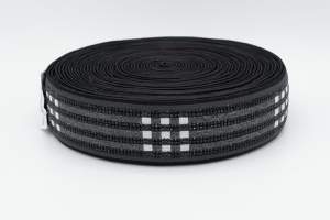 GUMA OZDOBNA 40 mm PASY KRYSZTAŁKI 218