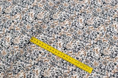 Tkanina Barbie Marchiano wzór Adamaszek kolor biały