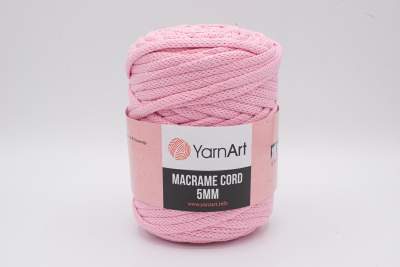 SZNUREK DO MAKRAMY YARNART 5 mm 762 RÓŻOWY