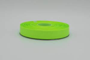 TAŚMA RYPSOWA 15 mm 1520  WIOSENNA ZIELEŃ