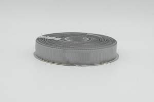 TAŚMA RYPSOWA 15 mm 1404 SZARY