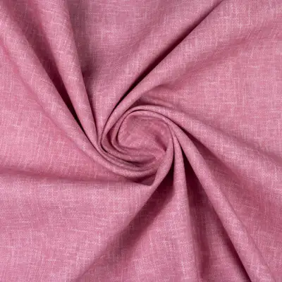 Tkanina Bawełniana GOTS wzór kolor różowy