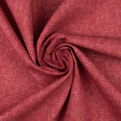 Tkanina Bawełniana GOTS wzór kolor czerwony