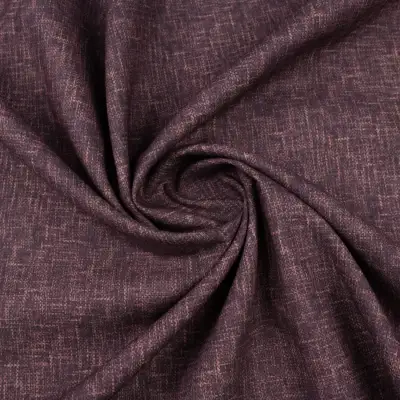 Tkanina Bawełniana GOTS wzór kolor brązowy