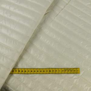 Tkanina pikowaną z ociepliną kolor pastelowy żółty 