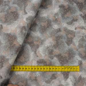 Tkanina płaszczowa wzór plamy w odcieniach szarości