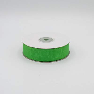 TAŚMA RYPSOWA 25 mm 1537 CIEMNY ZIELONY