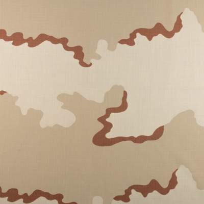 Tkanina bawełna wzór moro kolor odcienie beżu