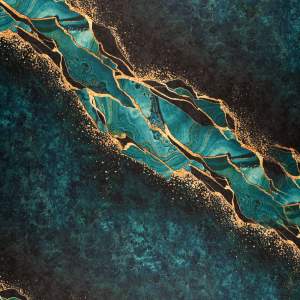 Tkanina Wiskoza Twill – odcienie szmaragdowego