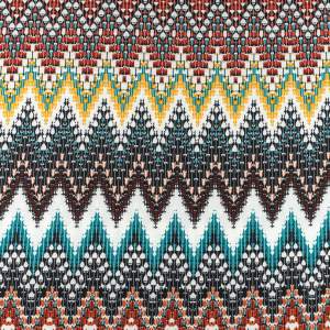 Tkanina Silki wzór geometryczny kolor  miodowy