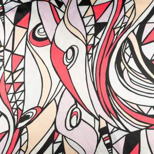 Tkanina Satyna lycra we wzory pucci geometryczna abstrakcja