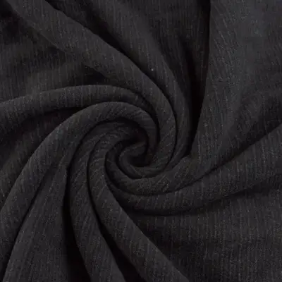 Tkanina kostiumowa pasy kolor grafitowy