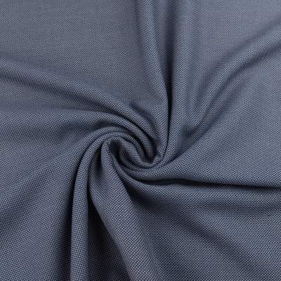 Tkanina kostiumowa wzór geometryczny granatowy