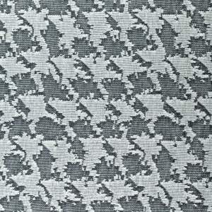 Dzianina swetrowa wzór pepitka beż i czarny