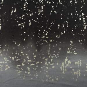 Dzianina swetrowa w groszki kolor szary i brąz 150x95