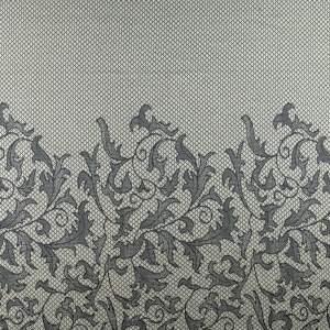 Dzianina swetrowa wzór geometryczny kolor beżowy 150x110