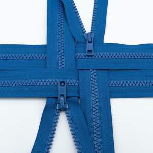 Zamek kostkowy rozdzielczy kolor 918 chaber 45 cm