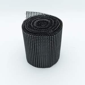 TAŚMA DIAMENTOWA Z CZARNYMI CYRKONIAMI 120 mm KOL 32