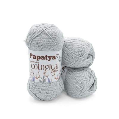 WŁÓCZKA PAPATYA ECOLOGICAL KOL 106 SZARY