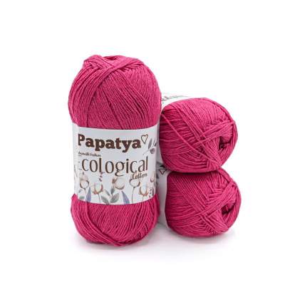 WŁÓCZKA PAPATYA ECOLOGICAL KOL 402 MAGENTA