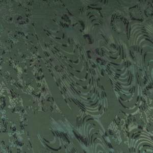 Dzianina zamsz wzór mazany kolor brązowy