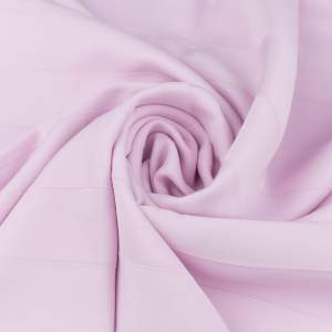 Tkanina Wiskoza w pasy kolor różowy