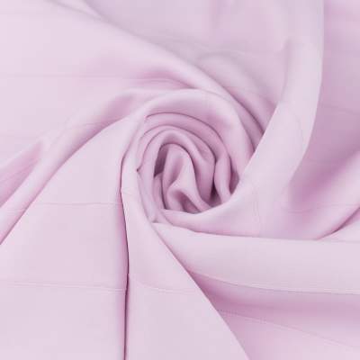 Tkanina Wiskoza w pasy kolor różowy