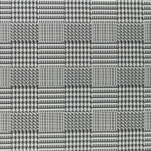 Tkanina kostiumowa wzór pepitka kolor czarno biały