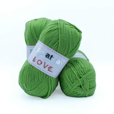 WŁÓCZKA PAPATYA LOVE 6050 ZIELONY