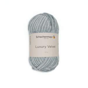 WŁÓCZKA LUXURY VELVET 90 POPIELATY