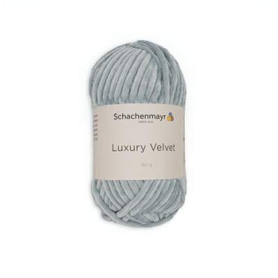 WŁÓCZKA LUXURY VELVET 90 POPIELATY