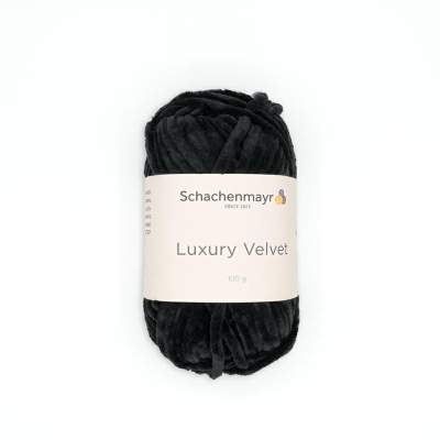 WŁÓCZKA LUXURY VELVET 99 CZARNY