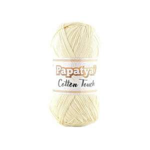 WŁÓCZKA PAPATYA COTTON TOUCH 0050         KREMOWY 50G