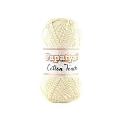 WŁÓCZKA PAPATYA COTTON TOUCH 0050         KREMOWY 50G