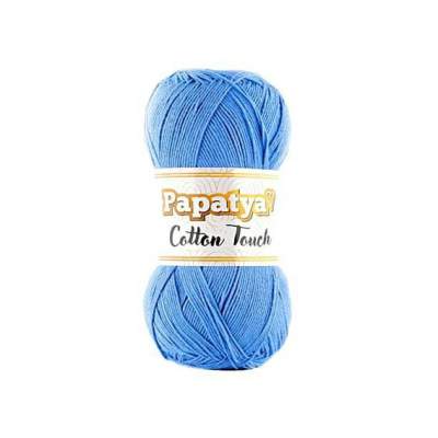 WŁÓCZKA PAPATYA COTTON TOUCH 0440 NIEBIESKI 50g