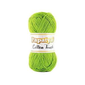 WŁÓCZKA PAPATYA COTTON TOUCH KOL.0750     ZIELONY 100g