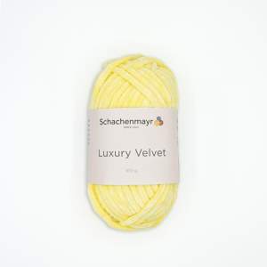 WŁÓCZKA LUXURY VELVET 21 ŻÓŁTY