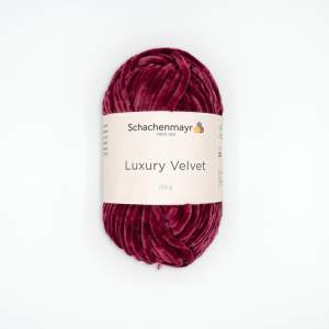 WŁÓCZKA LUXURY VELVET 30 ŚLIWKOWY