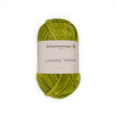 WŁÓCZKA LUXURY VELVET 72 WIOSENNA ZIELEŃ