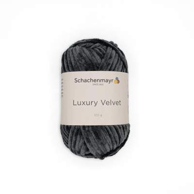 WŁÓCZKA LUXURY VELVET 98 GRAFITOWY