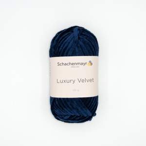 WŁÓCZKA LUXURY VELVET 50 ATRAMENTOWY