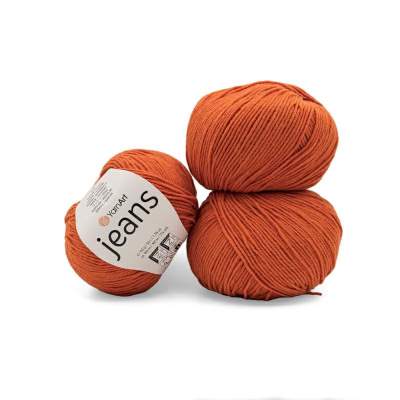 WŁÓCZKA YARNART JEANS 85 RDZAWY