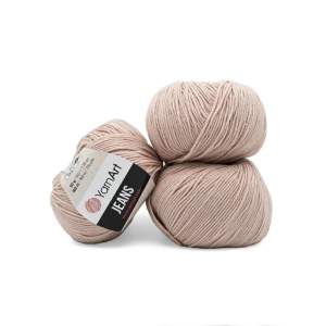 WŁÓCZKA YARNART JEANS 83 PUDROWY