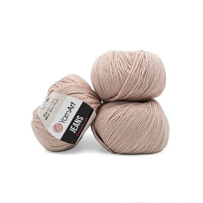 WŁÓCZKA YARNART JEANS 83 PUDROWY