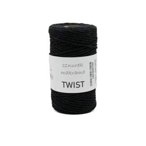 SZNUREK DO MAKRAMY TWIST BAWEŁNIANY KOL.  002