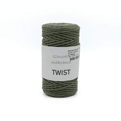 SZNUREK DO MAKRAMY TWIST BAWEŁNIANY KOL.  011