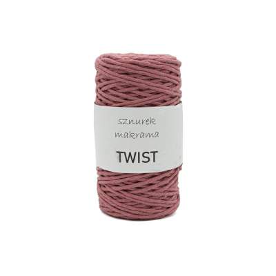 SZNUREK DO MAKRAMY TWIST BAWEŁNIANY KOL.  033